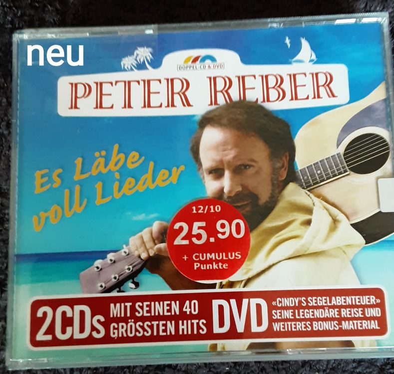 Peter Reber - Es läbe voll Lieder - Doppel CD+DVD, neu (Gebraucht) in ...