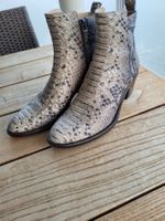 Stiefelette Leder