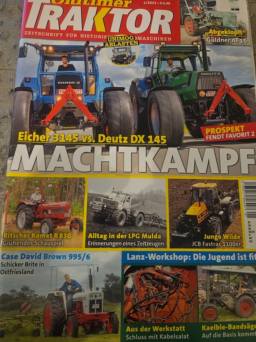 David Brown Traktoren: Oldtimer Traktor 1/23 Eicher 3145 Deutz DX 145 JCB Case xa – Gebraucht aus Flawil von sr1_f6st