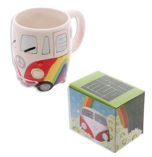 Tazze: Camper Bus Tasse "Rainbow" – Nuovo e nell'imballaggio originale da Ennetbürgen venduto da open24shop 4