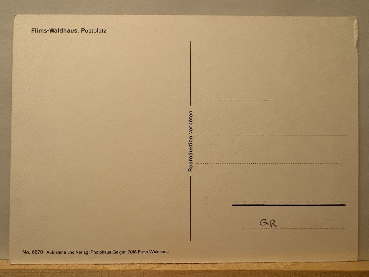 Cartoline postali: AK von Flims Waldhaus – Usato da Rümlang venduto da Kartenpost1 1