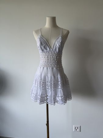White Charo Ruiz Ibiza dress size M