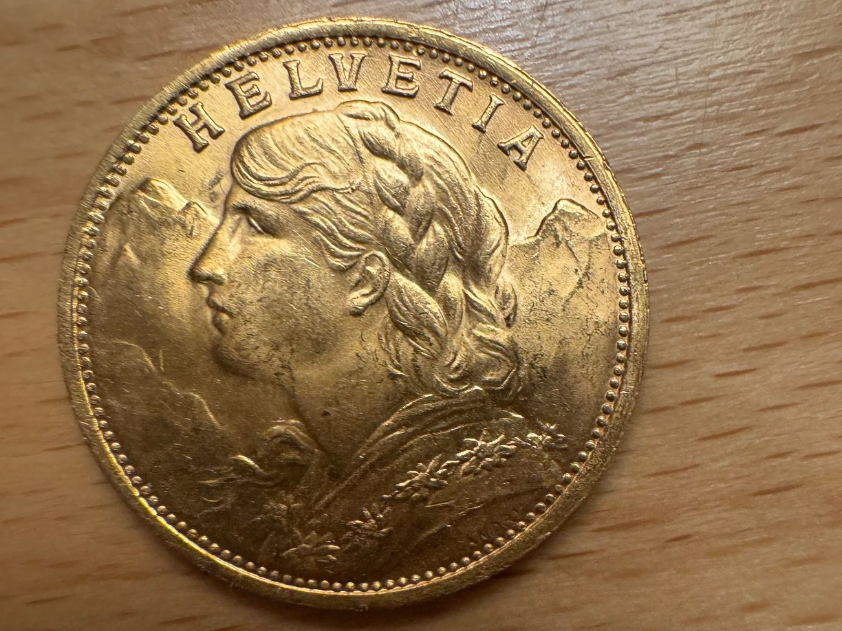 Alle Münzen: Gold Vreneli  20 FR 1935 – Neu (gemäss Beschreibung) aus Wädenswil von nam_k8dc 1