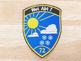 Badge Wet Abt 7 72 blau