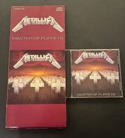 METALLICA Master of Puppets LONGBOX CD ultra RAR Metal!!!!!!