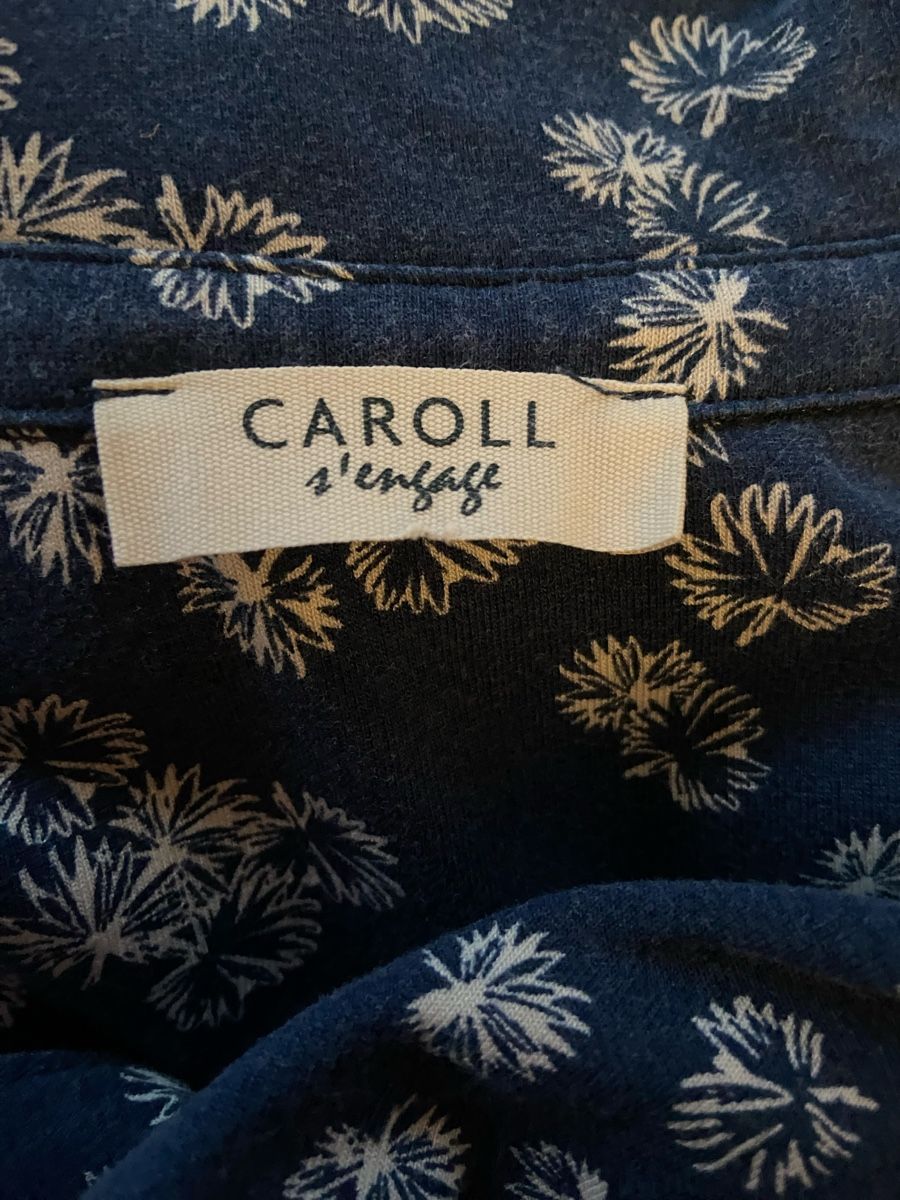 Caroll Camicette: Chemisier à fleurs CAROLL, taille 38 – Usato da Neuchâtel venduto da lu7_9rs7 2