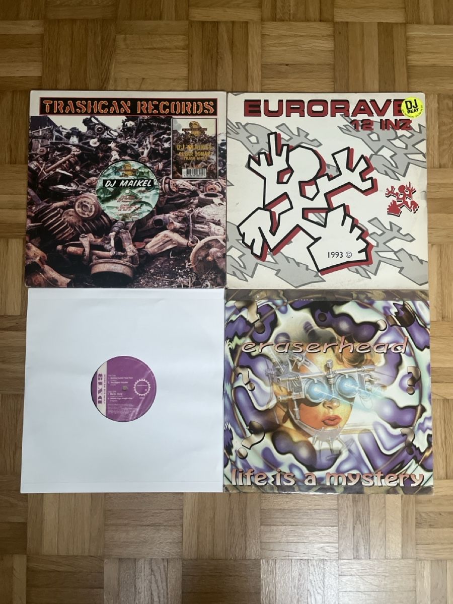 Dischi in vinile: 10(11)er Hardcore / Gabber Vinyl-Set – Usato da Wangen b. Olten venduto da break72 1
