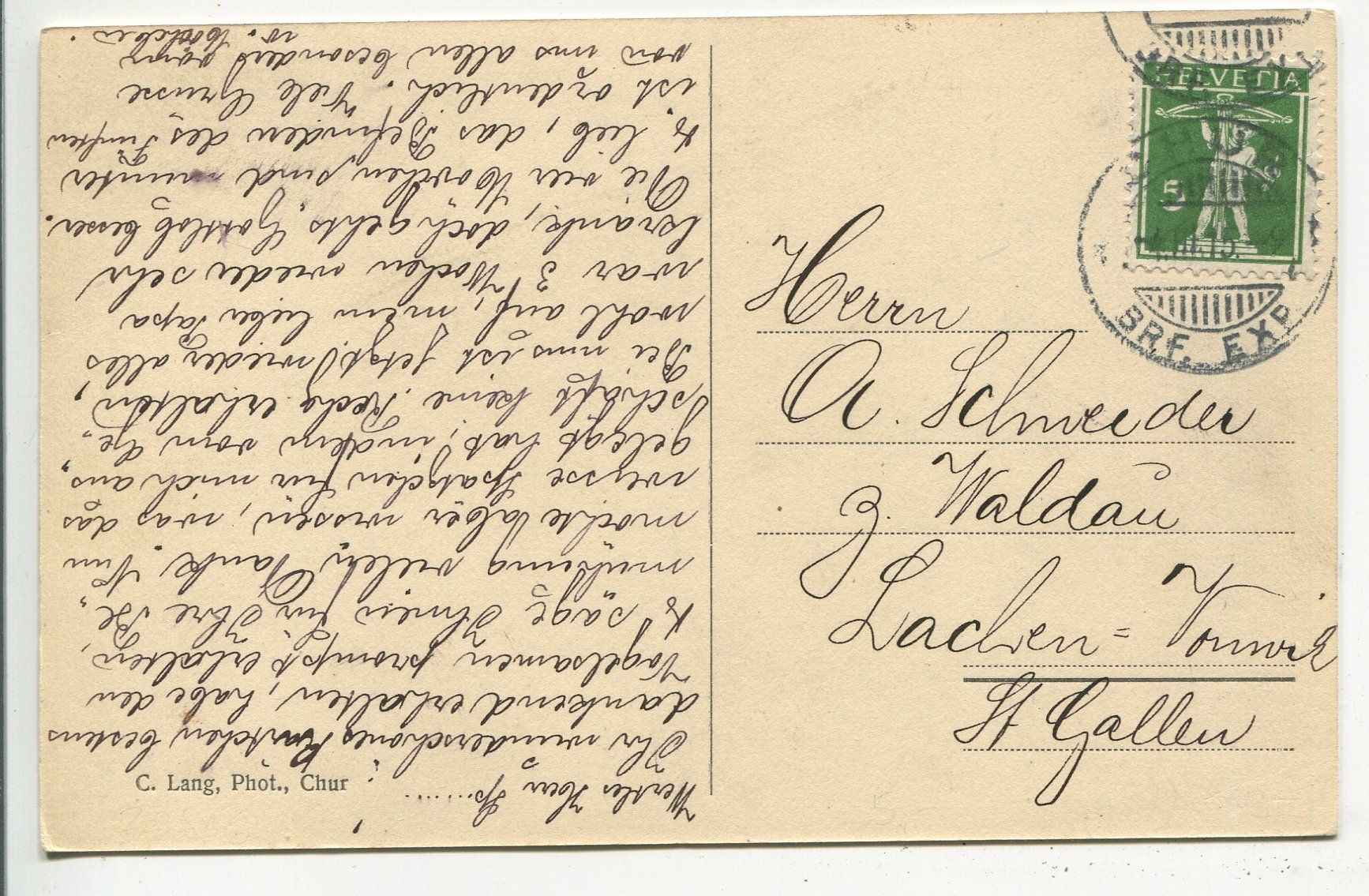 Cartoline postali: AK Schweizer Grenzbesetzung 1914 – Usato da Zug venduto da pinundpuk 1