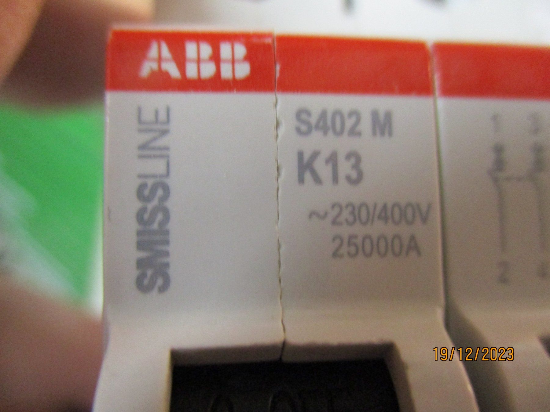 ABB Alimentazione elettrica: S402M-K13 ABB – Usato da Langnau i. E. venduto da Superseven69 2