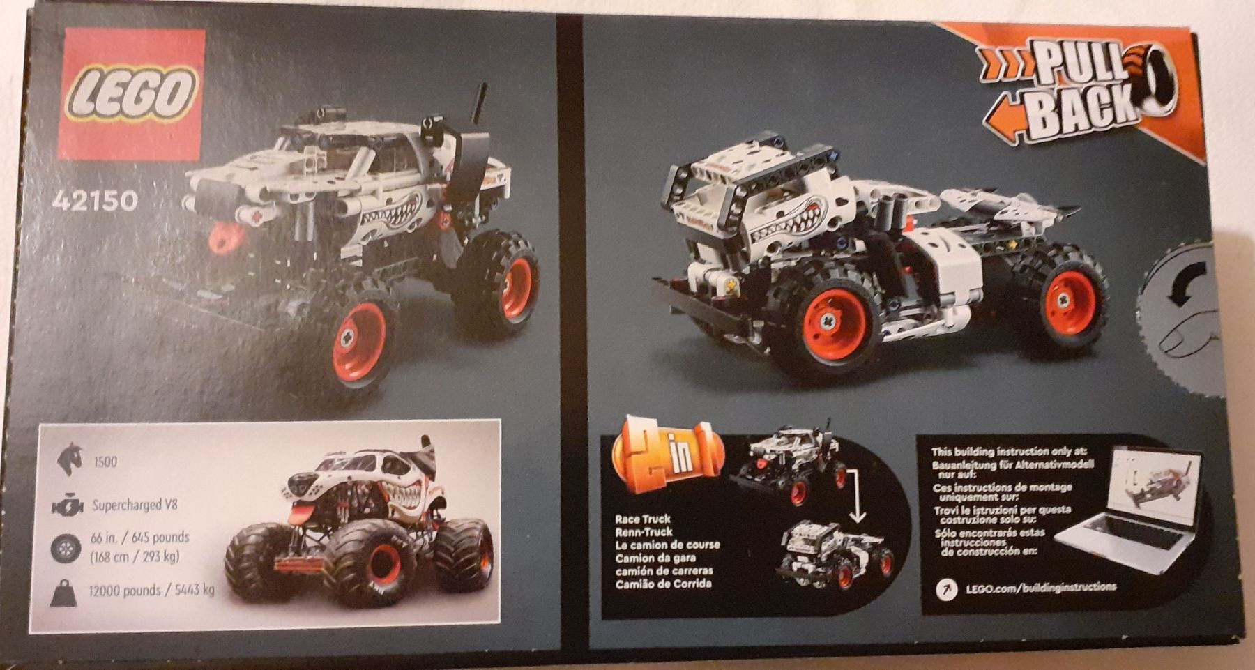 Lego Giocattoli: LEGO Technic Monster Jam Dalmatian 42150 – Nuovo e nell'imballaggio originale da Schinznach Dorf venduto da Hal_b69h 1