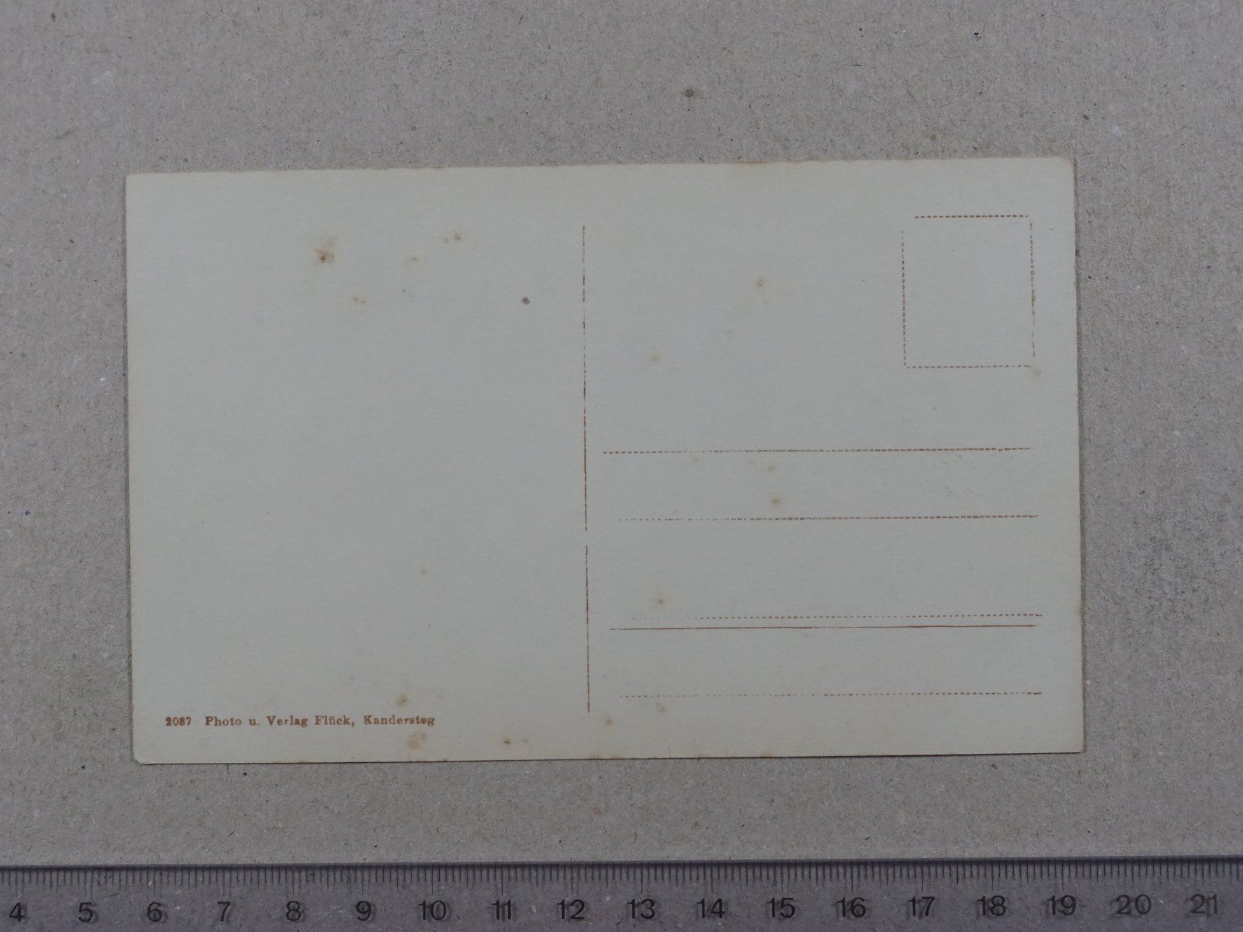 Cartoline postali: Oeschinensee vom Läger aus – Usato da Lenzburg venduto da fh1 1