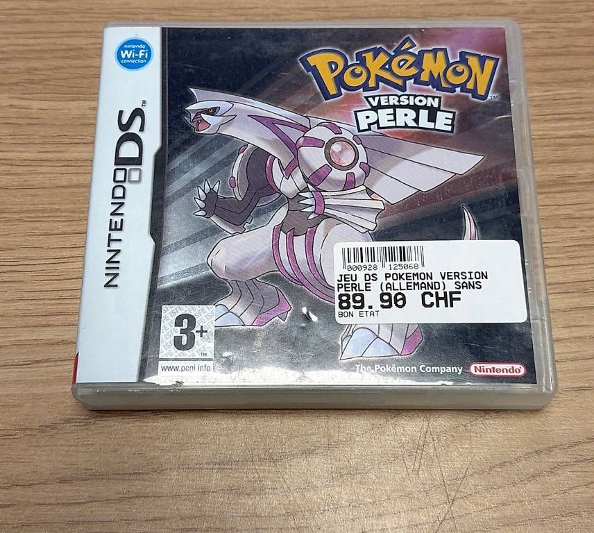 Giochi: Jeu DS Pokémon Version Perle Deutsch – Usato da Genève venduto da Mana1205