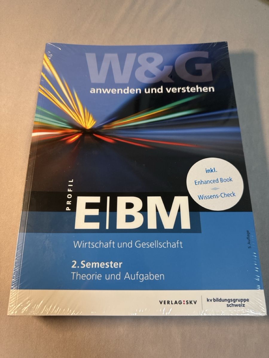 Bücher: Wirtschaft und Gesellschaft 2. Semester + Online-Lizenz – Neu und originalverpackt aus Zollikofen von rob_py5w
