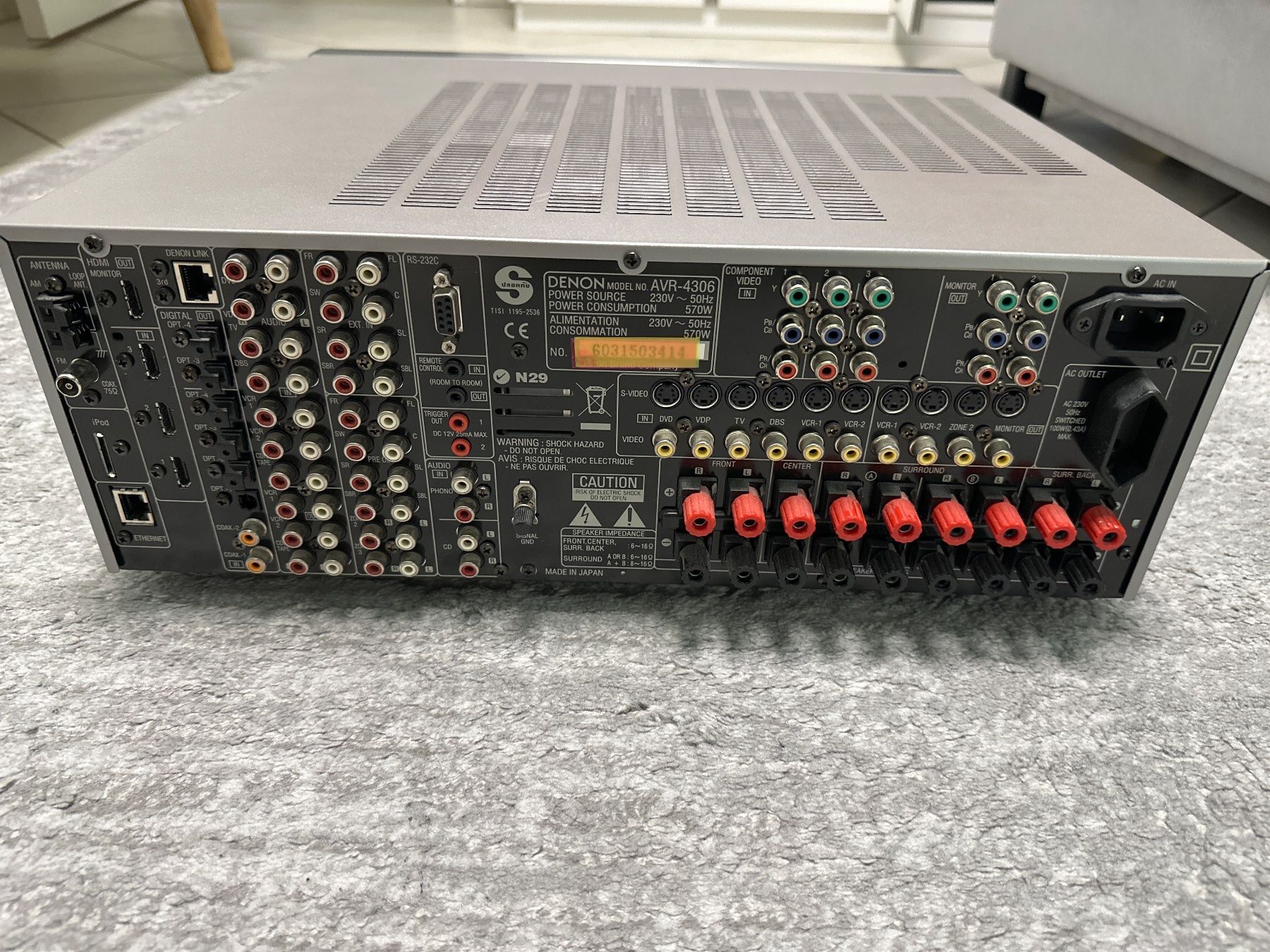 Denon Receiver: Denon AVR-4306 – Gebraucht aus Volketswil von kluesi79 2