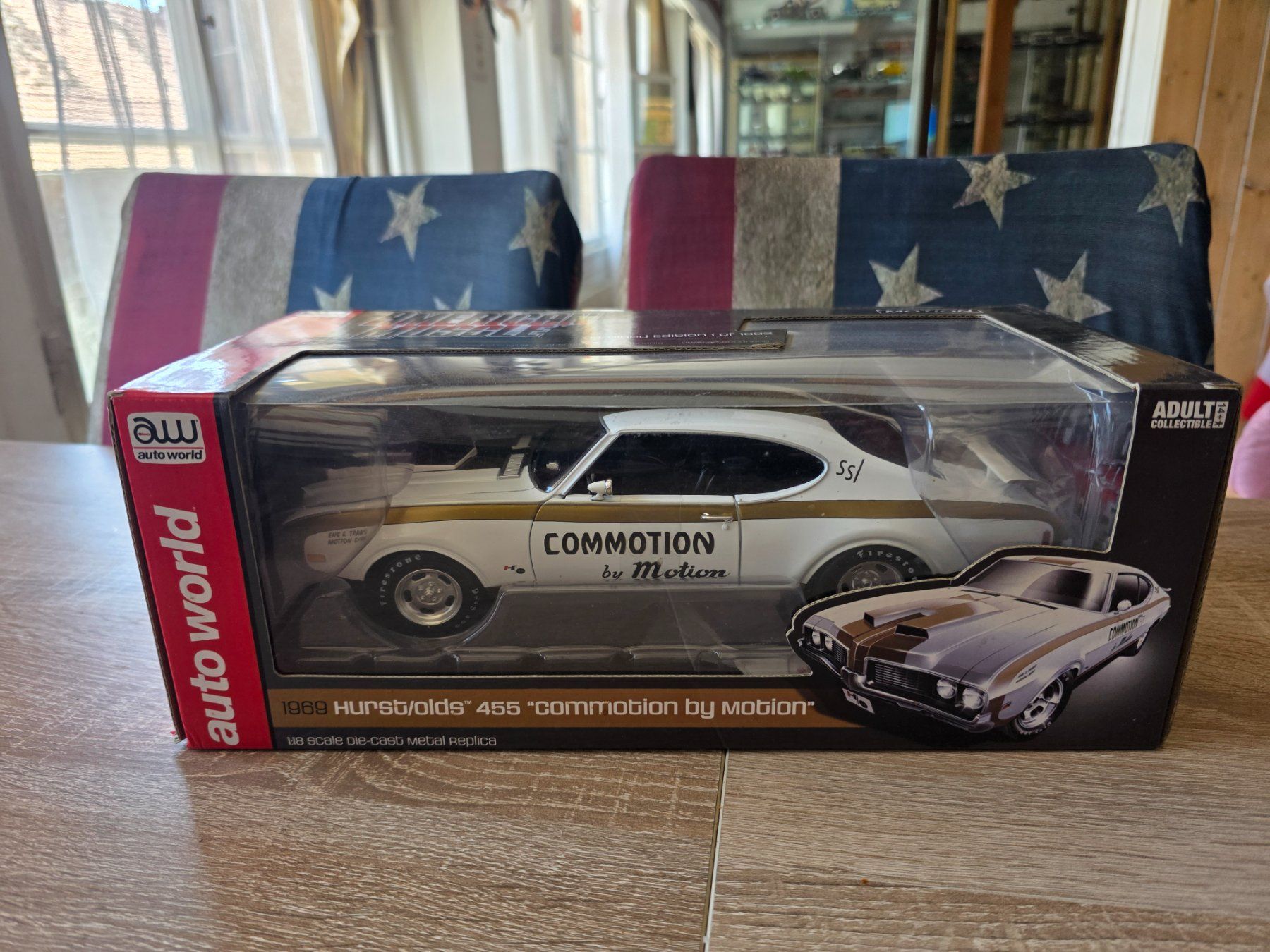 Modellini d'auto: 69'Hurst/Olds 455 Commotion 1:18 Neu – Nuovo e nell'imballaggio originale da Goldingen venduto da Muscle_Cars84