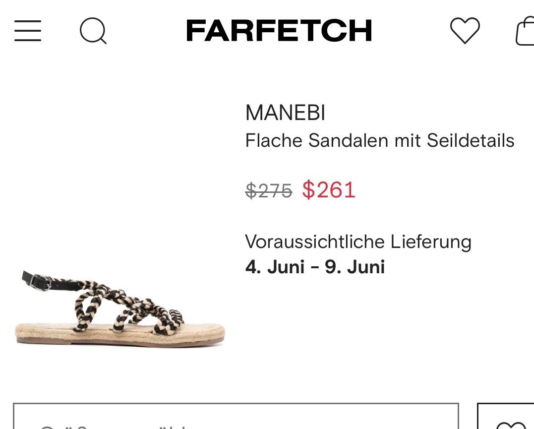 Scarpe da donna: Manebi Sandalen - Gr. 38 – Usato da Illnau venduto da Monkky 4