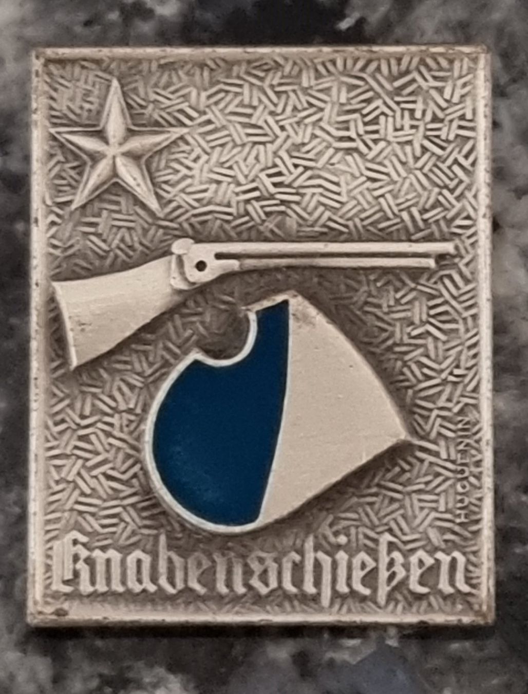 Placchette & Badge: ABZEICHEN - KNABENSCHIESSEN - 1 STERN – Usato da Greifensee venduto da scharmant