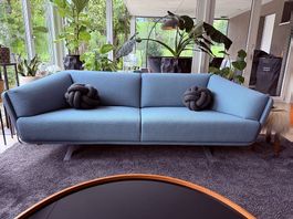 Montis Design Sofa - Blau 220cm
