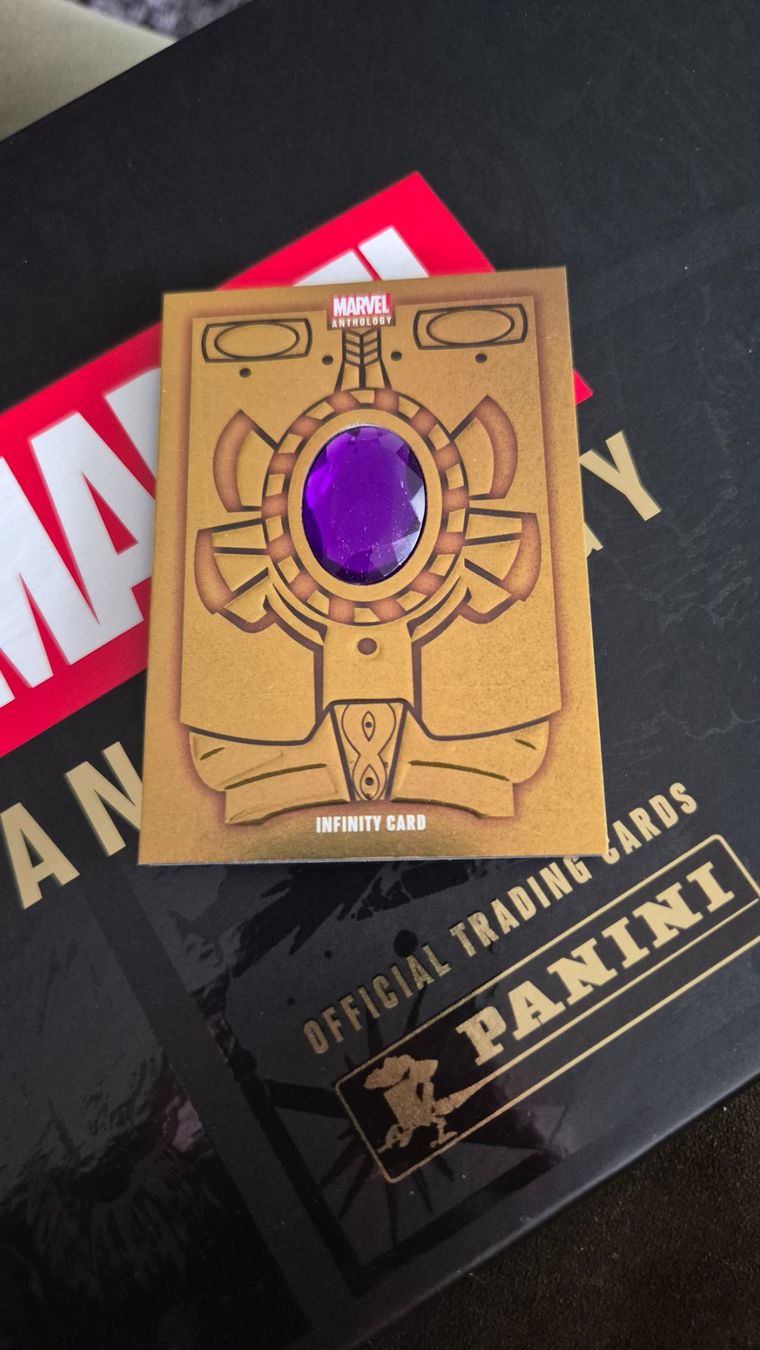 Topps Carte collezionabili: Power Stone - Infinity Card - Panini Marvel Anthology – Nuovo (secondo la descrizione) da Burg AG venduto da Danoe