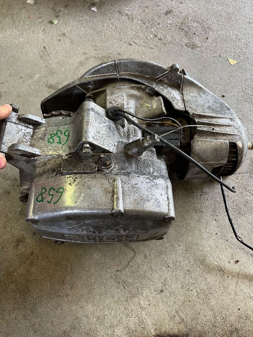 Puch Parti ricambio per ciclomotori: Puch Maxi/X30 ZA50 Motor – Difettoso da Fahrni b. Thun venduto da berger_tuning34 1