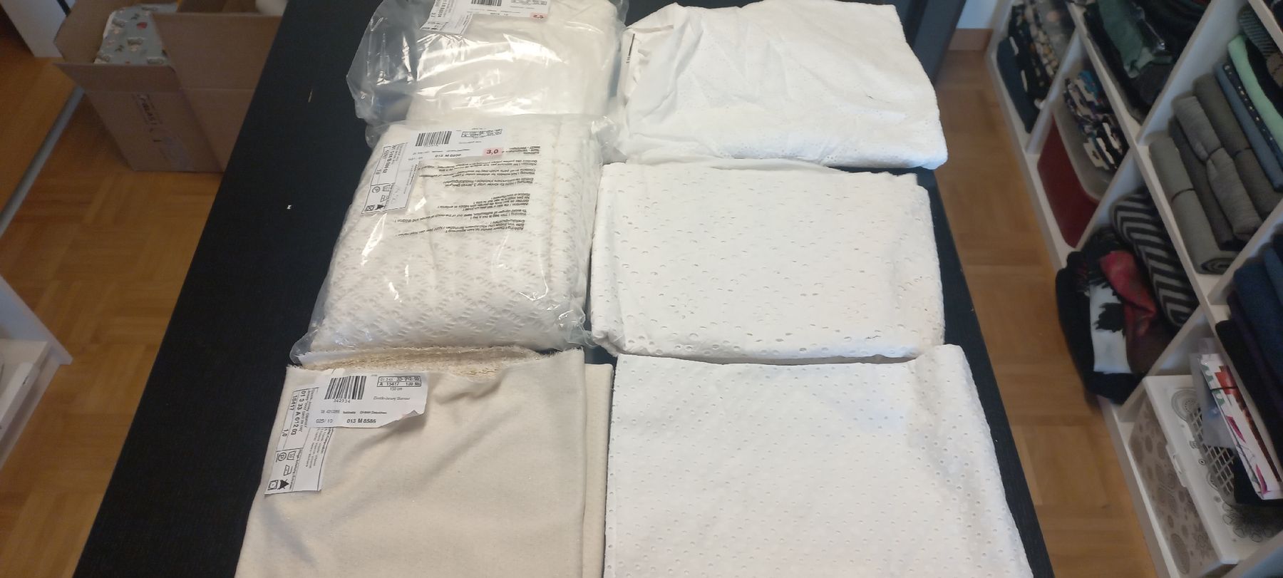 Stoffe: Spitzenbaumwolle/ Spitzenstoff – Neu und originalverpackt aus Flawil von nimyqu