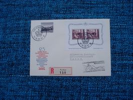 Liechtenstein Block Nr. 4 FDC  10.August 1946
