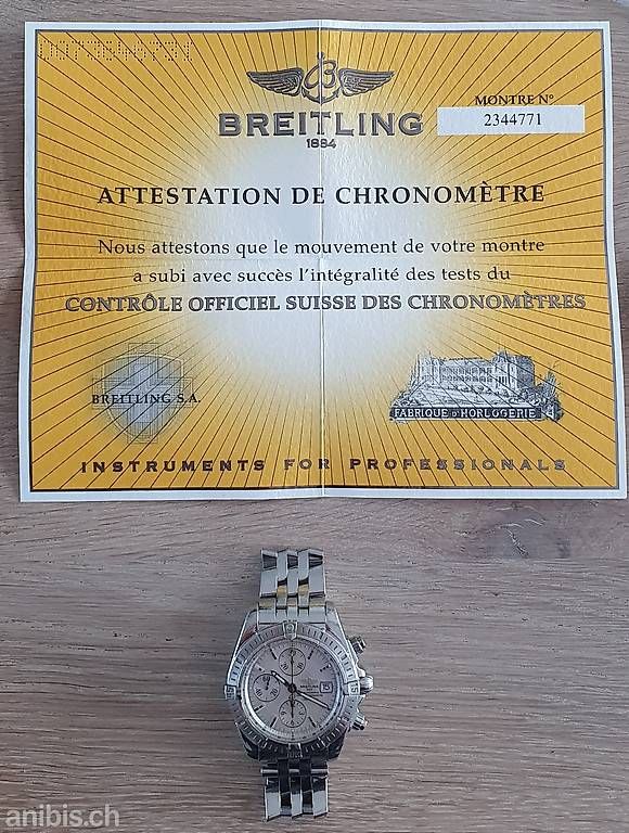 Breitling Montres: Breitling Chronomat Evolution – D'occasion à Rossens FR par Mst83 2
