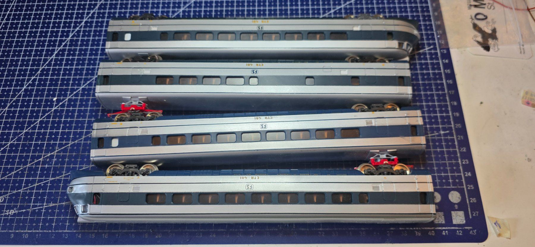 Lima Modellini di ferrovie: Lima FS ETR 401 HO/DC Digital – Usato da Hochfelden venduto da Danizh0 3