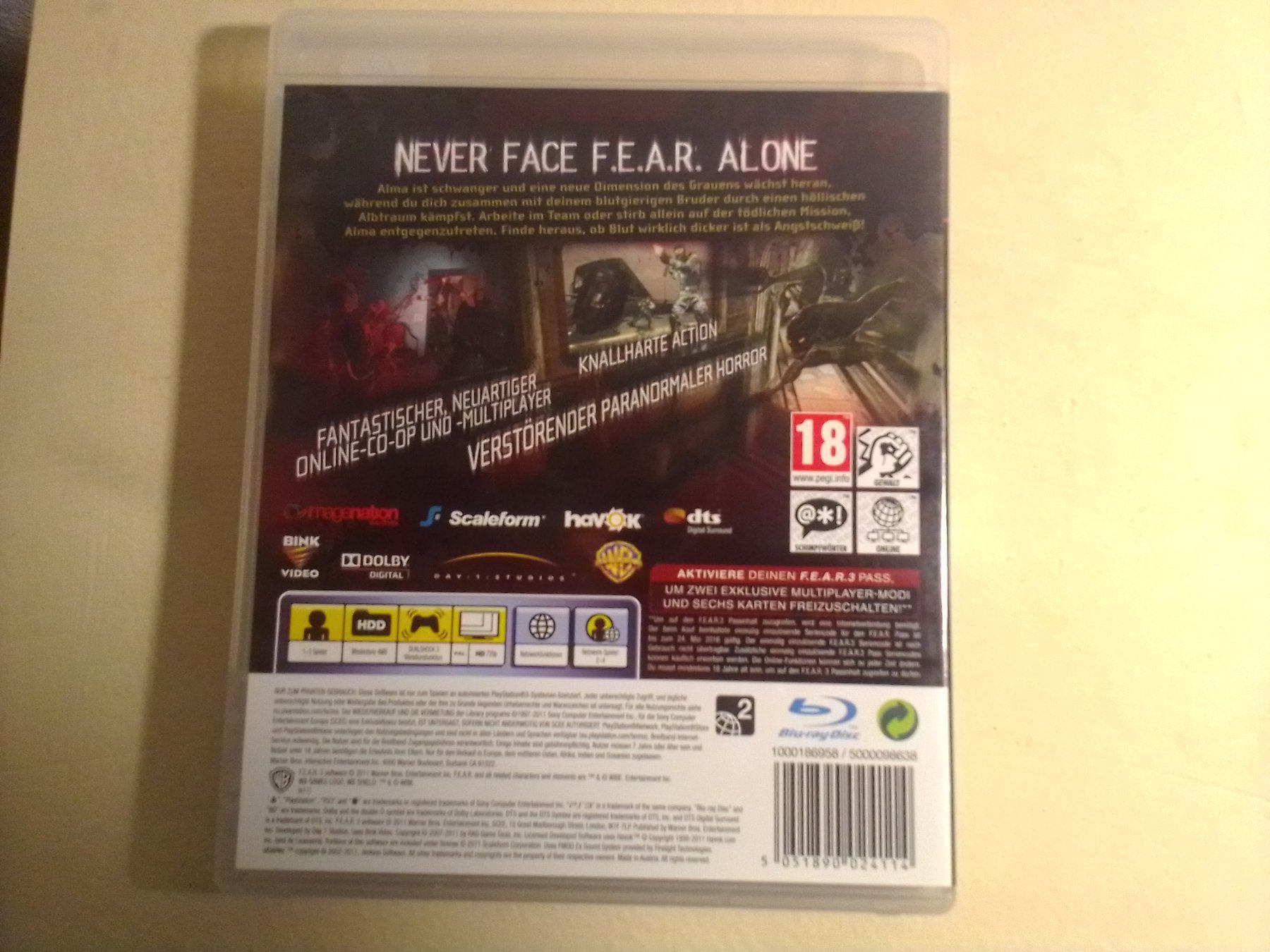 Giochi: FEAR 3 (vergriffen) – Usato da Brittnau venduto da Zibu 1