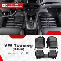 5D Premium Auto Fussmatten für Volkswagen Touareg ab 2018