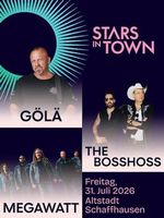 Zu verkaufen 2 Tickets Gölä , The Bosshoss , Megawatt