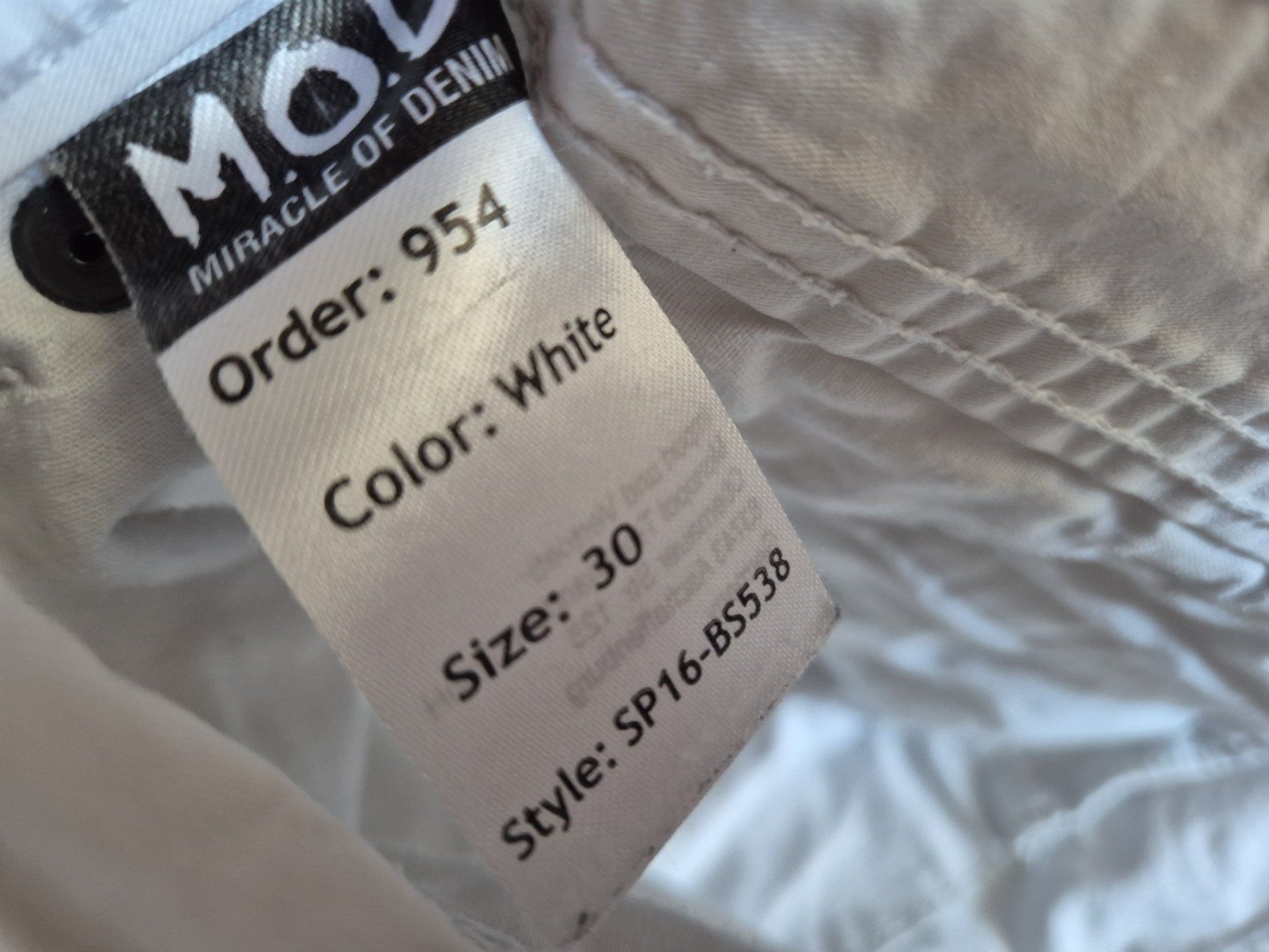 Pantaloni: Sommer-Shorts, weiss, Gr. 30 – Usato da Aesch BL venduto da sar_j59l 2