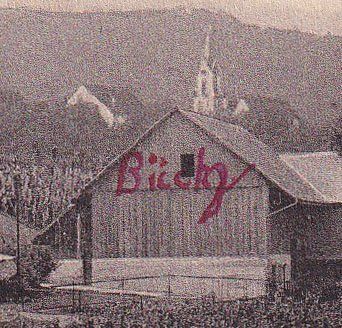 Cartes postales: Flaach  1923 – Défectueux à Cormoret par Pascalll2001 3
