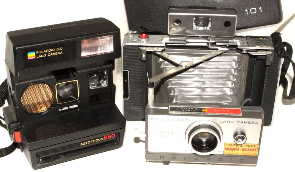Appareil Polaroid vintage, PolaSonic 4000 (Defekt) in La Joux FR für