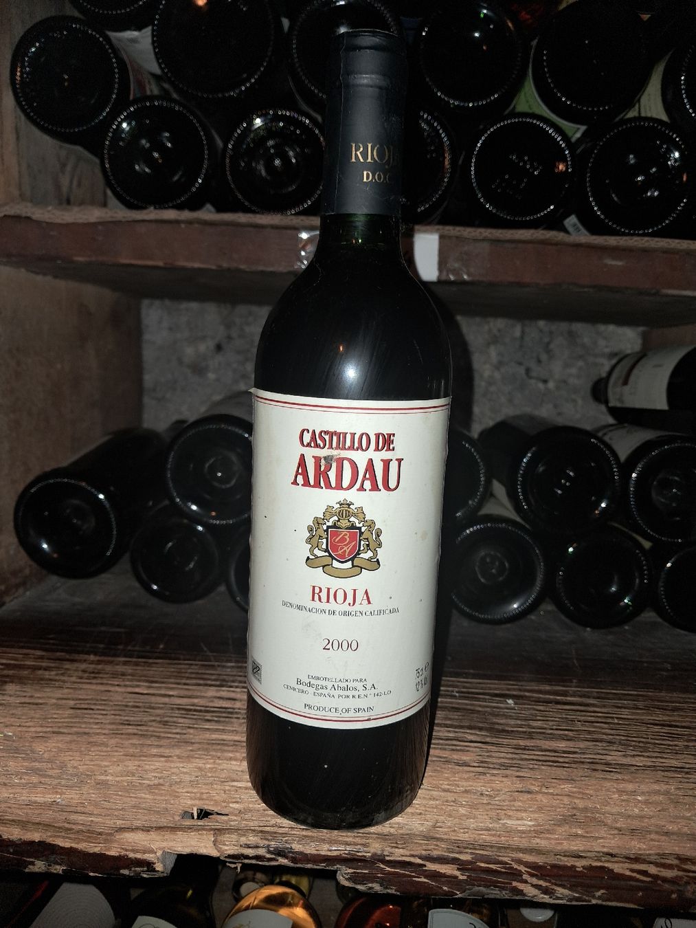 Rioja Vino: Castillo de Ardau rioja 2000 – Nuovo e nell'imballaggio originale da Le locle venduto da juliensaran