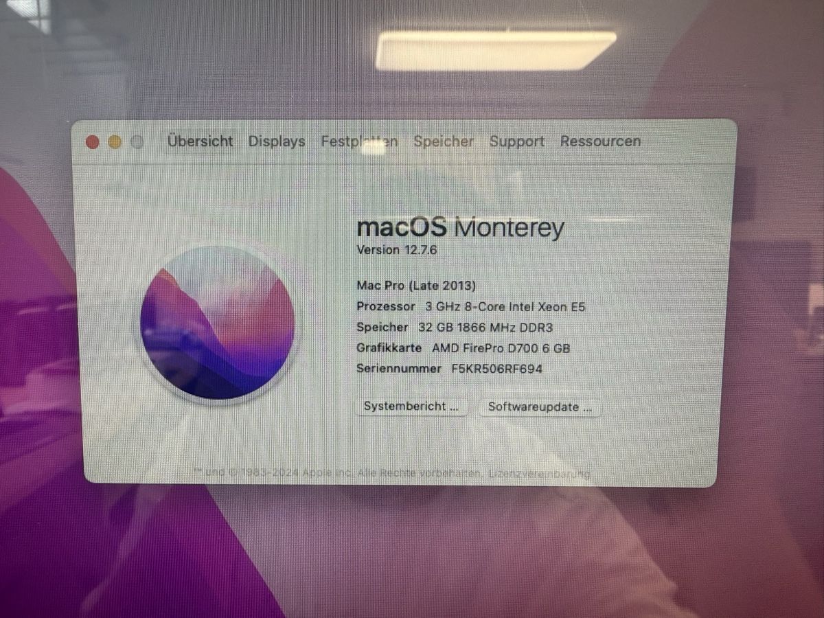 Apple PC: Apple Mac Pro 2013 – Usato da Luzern venduto da FrankGroebel 1