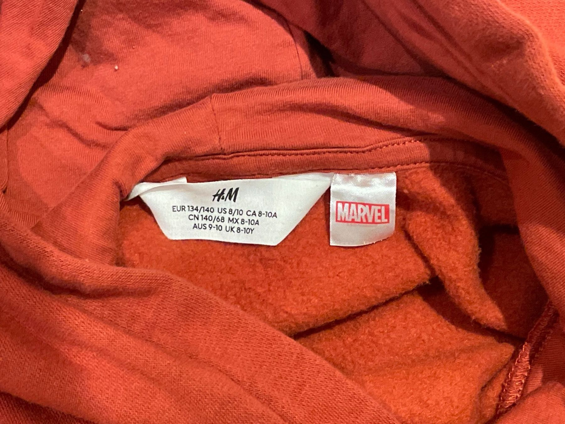 H&M Maglioni & Felpe: Orangeroter MARVEL / H&M Pullover Gr.134 / 140 "Spiderman" – Usato da Frasnacht venduto da GracyStore 1