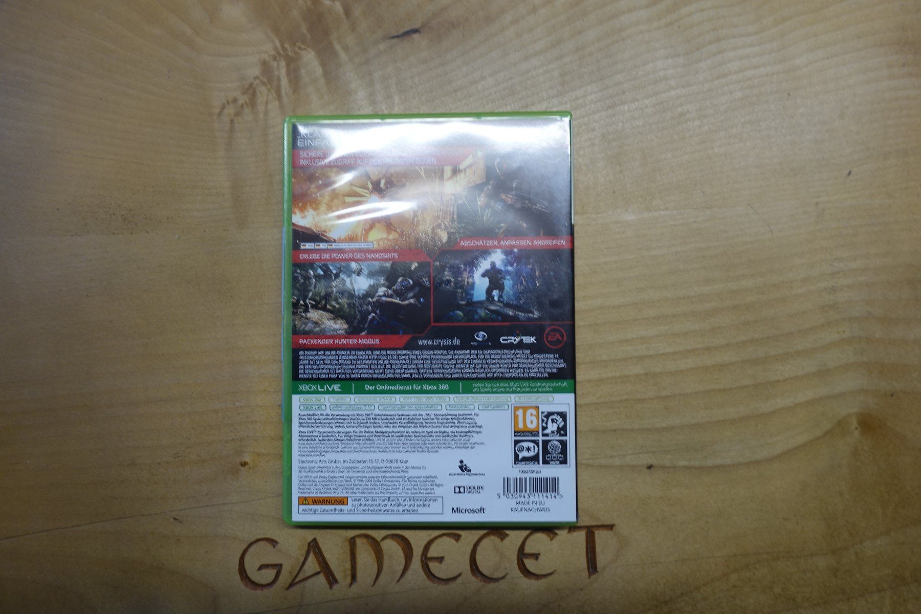 Microsoft Giochi: Crysis 3 (Hunter Edition) – Usato da Steinach venduto da Gamecet 2