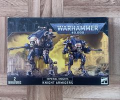 Warhammer 40K Imperial Knights Armigers - Nuovo in scatola!