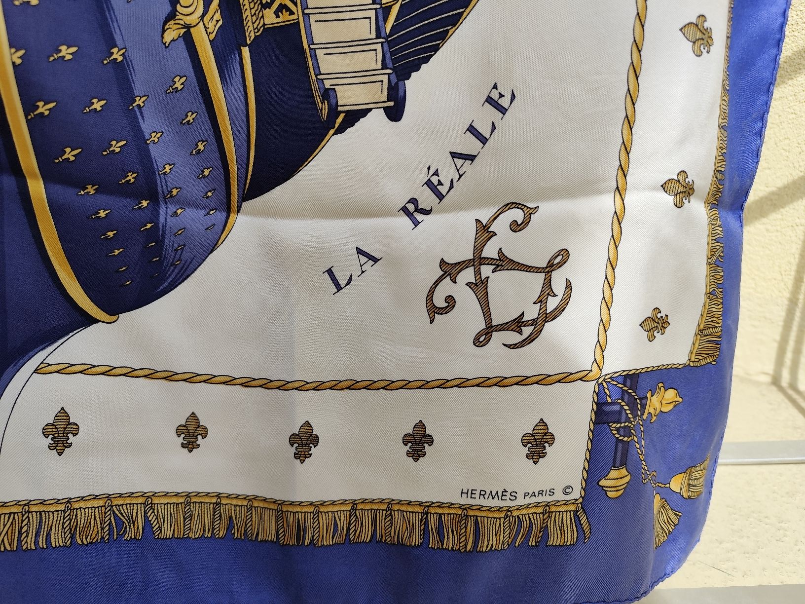 Hermès Foulard & Sciarpe: Carré Hermès Galère la Réale – Usato da Montreux venduto da prl_z2lr 2