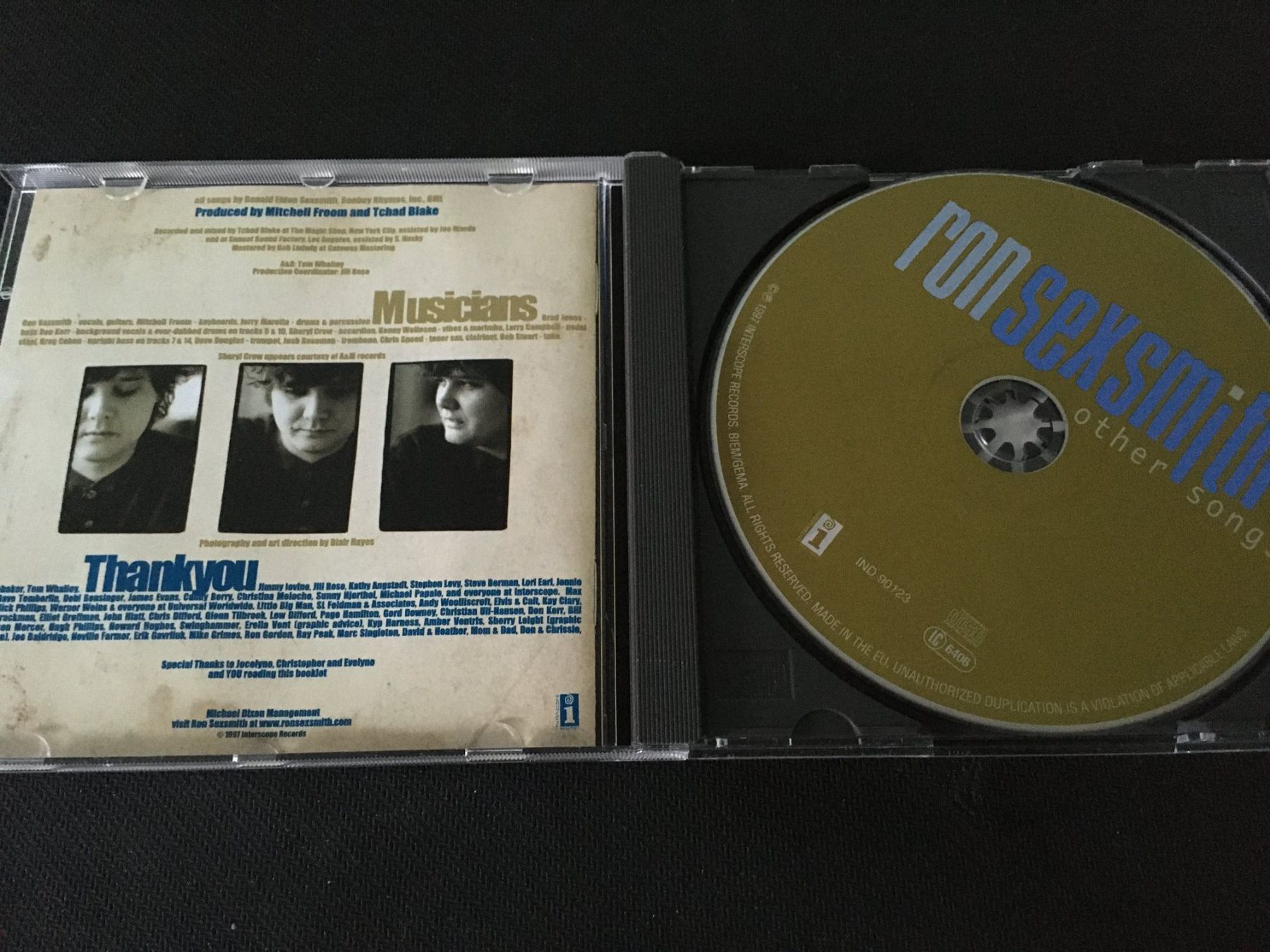 CD: Ron Sexsmith - Other Songs -CD- – Usato da St.Gallen venduto da MedienJoe 1