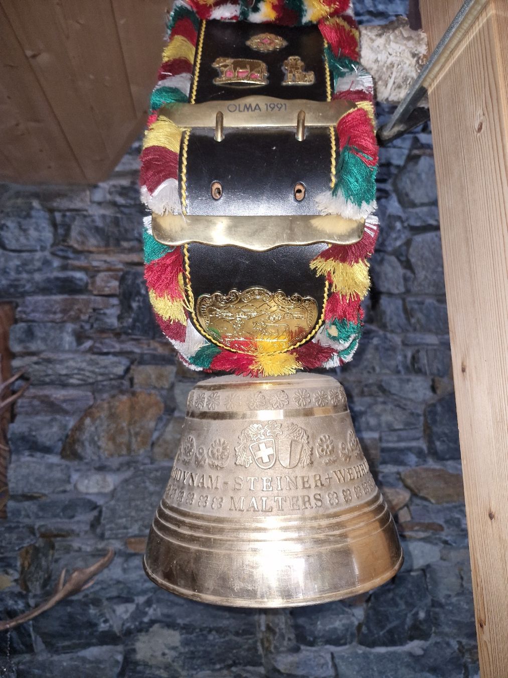 Cloches & sonnailles: Glocke Treichel  – D'occasion à Guarda par rue_bpd7