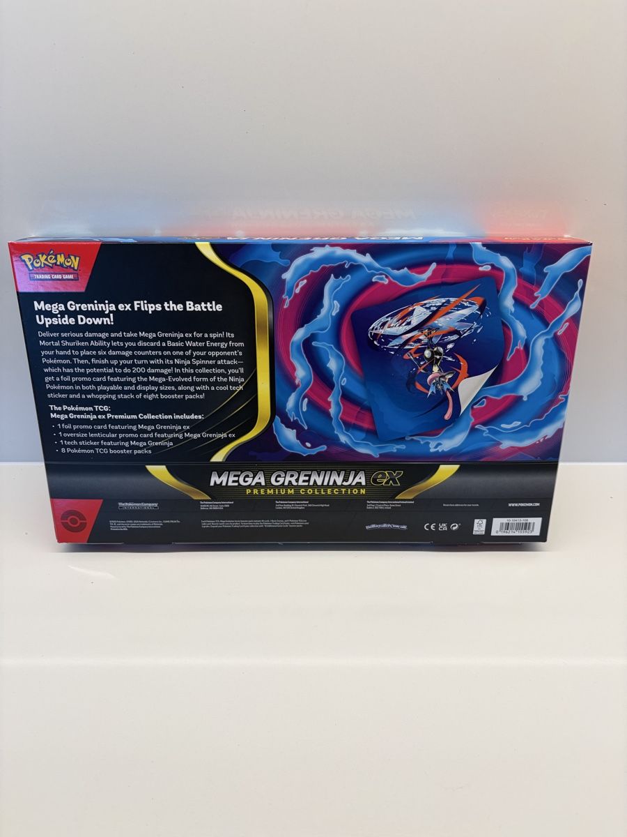Pokémon Carte collezionabili: Pokémon Mega Greninja EX Premium Collection EN – Nuovo e nell'imballaggio originale da Arlesheim venduto da WungaBunga 1