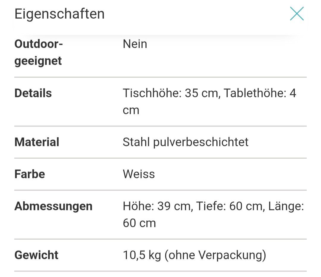Hay Tavoli: HAY Tray Table 60x60cm weiss – Usato da Unterägeri venduto da It31da 3