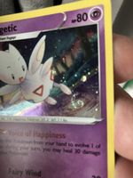 Pokemon Togetic Black Star Promo, mit SWIRL, NM, Sil.Tempest