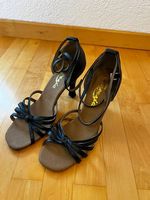 Tanzschuhe/ Tangoschuhe/ Salsa schwarz Grösse 37