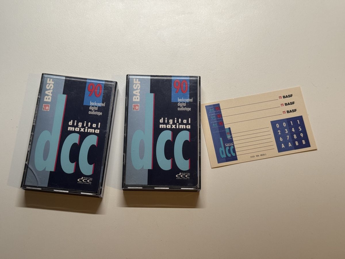 Musicassette: 2x DCC Kassetten  BASF 90 Min – Usato da Allschwil venduto da HP-Collection