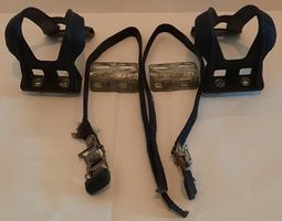 TIAGO Pedal-Zehenclip + Pedalriemen Für Fahrradpedale