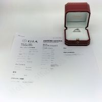 CARTIER SOLITAIRE VERLOBUNGSRING PLATIN