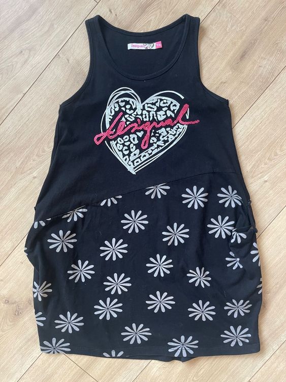 Robe fille Desigual Smile Limon - jaune - 9/10 ans Jaune - Prêt-à-Porter